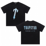 640 Trapstar London 2026 Vasaros Naujas Auk&scaron;tos Kokybės Medvilninis Apvalios Kaklo Laisvas Didelio Dydžio Moteri&scaron;kas Mar&scaron;kinėlis S