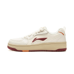 Li Ning Tianji Soft Slip Resistant Cushioning Abrasion Resistant Low top Skateboard Shoes Women's Ecru AGCV342-2 35 beige