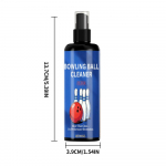 Boulingo valiklis 100ml Poliravimo pur&scaron;kiklis su servetėle Boulingo kamuolio priedai pradedantiesiems boulingo žaidėjams vyrams moterims sporto salės biliardo golfo