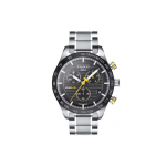 Tissot 516 Kvarcinis Mechanizmas Vyri&scaron;ki Laikrodžiai Laikrodis 42mm Juodas Ciferblatas Nerūdijančio Plieno Dėklas Nerūdijančio Plieno Apyrankė T100.417.11.051.00 Black Dial