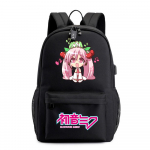 Anime Animacinis Hatsune Miku Spausdintas Kuprinė Paaugliui Studentui Kuprinė Mokyklai Moteri&scaron;ka Didelės Talpos Vandeniui Atspari Kelioninė Rankinė Dovana