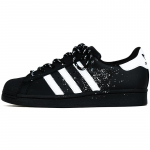 Adidas Originals SUPERSTAR Žvaigždėtas Dangus Riteris Atsparūs Dilimui Žemi Kateboardo Batai Unisex Juodi Balti EG4959(Komanda562-) 36