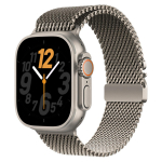 Oficiali titano milanieti&scaron;ko pynimo juosta Apple Watch Bands Ultra 2/Ultra 49mm 46mm 45mm 44mm 42mm para&scaron;iuto stiliaus apyrankė Ultra 2 49mm