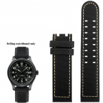 Nailonas + Odinė Laikrodžio Apyrankė Hamilton Kaki Field Aviation H70575733 H71626735 Vandeniui Atspari Laikrodžio Apyrankė Vyri&scaron;ka 20mm 22mm 20mm