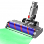 Elektrinis grindų &scaron;epetys, suderinamas su Dyson V7/V8/V10/V11/V15 - Antgalio priedai ir didelis volelinis &scaron;epetys