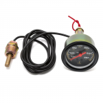 2 52mm Metalinis Mechaninis Termometras 38-121℃/100-250℉ Automobilio Vandens Temperatūros Matuoklis Su NPT 1/2-14 Davikliu 12V Automobiliui Valtis Sunkvežimis Transporto priemonė juoda