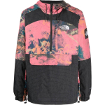 THE NORTH FACE Striukės Vyri&scaron;kos Daugiaspalvės Su gobtuvu Vidutinio atsparumo Kitos NF0A83JN-IOC XXL pink