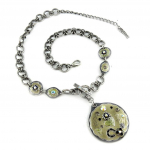 Les Tr&eacute;sors De Lily [E2557] - Collier Cr&eacute;ateur 'Tokyo' Gris