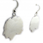 Les Tr&eacute;sors De Lily [N0333] - Boucles Argent 'Navajos' argent&eacute;