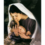 5D &bdquo;pasidaryk pats&ldquo; deimantinis paveikslas, religija &bdquo;Dievo Motinos&ldquo; siuvinėjimas kryželiu visi&scaron;kai apvalus deimantinis siuvinėjimas, rankų darbo dekoras 20X30CM
