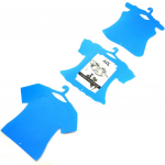 Les Tr&eacute;sors De Lily [L4194] - P&ecirc;le-m&ecirc;le 'T-shirt' bleu (3 photos) mėlyna