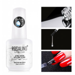 ROSALIND 15 ml nagų gelis Deimantinio meno dizaino vir&scaron;utinis sluoksnis, sugeriantis vir&scaron;utinę LED/UV lempą RHDTOP