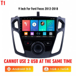 &bdquo;Icreative Wireless CarPlay&ldquo; &bdquo;Android&ldquo; automobilio radijo daugialypės terpės vaizdo grotuvas, skirtas &bdquo;Ford Focus 2012&ndash;2018&ldquo; &bdquo;Android Auto Stereo Navigation 2 Din&ldquo;