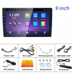 REAKOSOUND 9 colių 4G DSP/RDS 2+32G WIFI Carplay Automobilinis Multimedijos Vaizdo grotuvas Android 11 2 Din GPS Automobilinis Auto Stereo Bluetooth Wifi USB FM IPS Ekranas