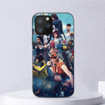 Nemokamas Fire Game telefono dėklas, skirtas iPhone 11 12 Mini 13 14 Pro Xs Max X 8 7 6s Plus 5 Se Xr Shell iPhoneXSMAX