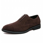 Didelio dydžio verslo laisvalaikio vyri&scaron;ki batai Zom&scaron;iniai odiniai Oksfordo batai vyri&scaron;ki plok&scaron;čiapadžiai batai 43 ruda