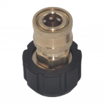 Car Wash Lance Connector 1/4 3/8 inch QD Male to M22 14mm 15mm Female Connector Adapter for Pressure Washer Automobile