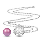 Bola de grossesse lotus avec grelot rose
