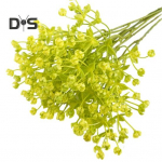 6 vnt. Ry&scaron;kios spalvos Dirbtinis Gypsophila Easy Care Praktinis modeliavimas Gypsophila gėlių scenos i&scaron;dėstymas rožinė