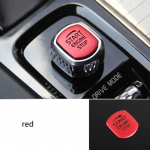 auto priedai volvo XC60 XC90 S90 V90 V60 S60 paleidimo mygtukas stovėjimo rankinio stabdžio pleistras dekoratyvinis automobilio lipdukas Automobilio stilius Start knob raudona