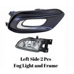 Rūko žibintas ir rėmas Fiat Egea Dodge Neon priedų rinkinys kairysis de&scaron;inysis 735649286 735649286 51775550 51775551 Auk&scaron;ta kokybė Left Fog+Frame