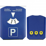 Daugiafunkcis parkavimo diskas pirkinių vežimėlis diskinis padangos protektoriaus matuoklis ledo grandiklis ir lango valytuvas 12x15x1cm