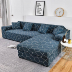 L formos kampinis sofa, ilga sofa, sofa, elastingas sofos užvalkalas, tamprus sofos užvalkalas svetainei 2seater and 3seater