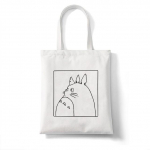 No Face Man Studio Ghibli Totoro Shopper Pirkinių krep&scaron;ys Anime krep&scaron;ys Medvilninis Tote Eco Daugkartinis Bolso Rankinės Krep&scaron;ys Eco Bag Daugkartinis 24*26cm