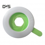 Matavimo prietaisas Reguliuojamas spagečių makaronų matavimo įrankis Lengvai naudojamas skalės dizaino makaronų valdiklis virtuvei žalia