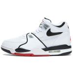 Nike Air Flight 89 Balti Juodi Unisex Sportbačiai &Scaron;viesiai Dūminiai Pilki DB5918-100 40.5 white