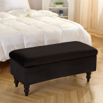 Aksominis laikymo Osmanų užvalkalas ilgas fortepijono suoliuko kėdės užvalkalas, tamprus stačiakampis sulankstomas pėdų užvalkalas Sofos pėdų atramos užvalkalai L