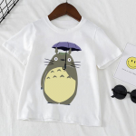 Vaikams Juokingi animaciniai filmukai Vaiki&scaron;ki Drabužiai Mar&scaron;kinėliai Mieli Anime Vasaros Spaudiniai Berniukams Merginoms Vir&scaron;utinė 130cm