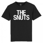 The Snuts Koliažas Slim Fit Juodi Unisex Mar&scaron;kinėliai S