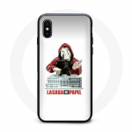 Coque Iphone XS Max masque poster La Casa De Papel