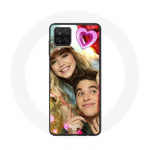 Coque Samsung Galaxy A12 Poursuis Tes R&ecirc;ves M&iacute;a C&aacute;ceres et &Aacute;lvaro Paz Go! Live Your Way