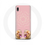 Coque pour Samsung Galaxy A10 Dogue de Bordeaux sym&eacute;trique photo