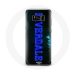 Coque pour Samsung Galaxy S8 plus Riverdale S&eacute;rie Logo bleu