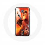 Coque pour Samsung Galaxy J7 Le Roi Lion Simba et Mufasa