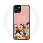 Coque pour Iphone 12 Pro Demon slayer merry christmas affiche Anime Manga