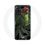 Coque pour Xiaomi Redmi Note 11 4G Pionus Perroquet Rouge Vert