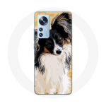Coque pour Xiaomi Mi 12 / 12X &Eacute;pagneul japonais Noir et Blanc Race de chiens