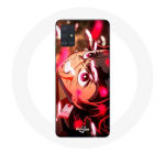 Coque pour Samsung Galaxy A71 Tanjiro Demon Slayer Kimetsu no Yaiba en col&egrave;re
