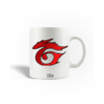 Mug en C&eacute;ramique Garena Free Fire Jeu vid&eacute;o Logo Rouge