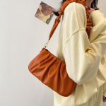 Krep&scaron;ys Moteri&scaron;ka mada Pažastis Krep&scaron;ys Pečių Krep&scaron;ys Crossbody Bag Mažas kvadratinis krep&scaron;ys One Size &scaron;viesiai ruda spalva
