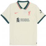 Nike Liverpool 2021-2022 metų i&scaron;vykos ​​futbolo mar&scaron;kinėliai vyrams, pilki DB2532-239 S