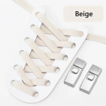 1Pora naujų presuojamų batų rai&scaron;telių be kaklarai&scaron;čių Plok&scaron;ti elastiniai rai&scaron;teliai sportbačiai batai be kaklarai&scaron;telių guminės juostelės batams priedai -