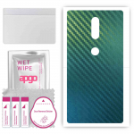 apgo Protective Skin Sticker for the back compatible with Lenovo Phab2 Plus, Wrap Film, Foil, Vinyl - Pattern Carbon Chameleon CAKA1