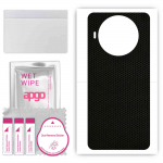 apgo Protective Skin Sticker for the back compatible with Cubot Note 10, Wrap Film, Foil, Vinyl - Pattern Matrix