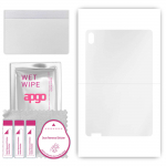 apgo Ultra Clear Protective Skin Sticker for the back compatible with Lenovo Pad Plus, Wrap Film, Hydrogel Film, Flexible, Soft TPU with positioning l