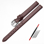 Natūralios odinės apyrankės moteri&scaron;kos mados apyrankės rankiniai laikrodžiai mini apyrankė 6mm 8mm 10mm 12mm raudona balta spalva mažas dirželis 10mm
